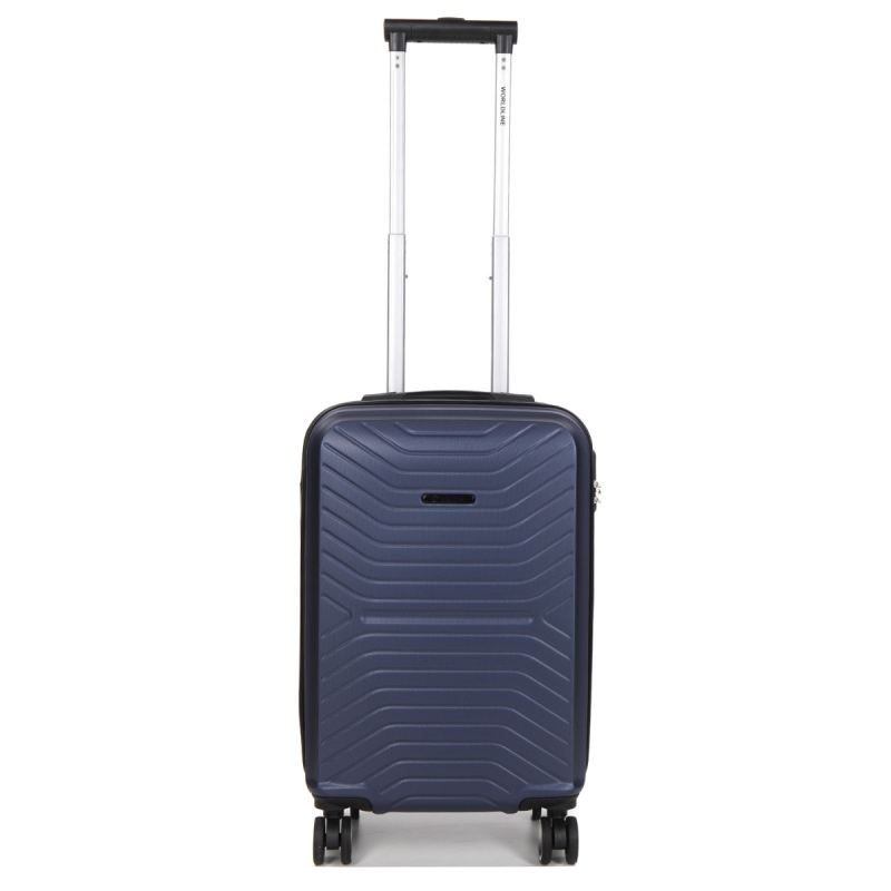 Walizka podróżna mała do samolotu, kabinówka ABS 40l Worldline 625