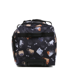 Średnia torba podróżna na kółkach 60l miękka kolorowa koty 891/65