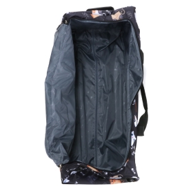 Średnia torba podróżna na kółkach 60l miękka kolorowa koty 891/65