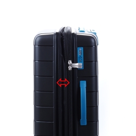 Walizka podróżna na kółkach średnia polipropylen 80l TSA Madisson 20303