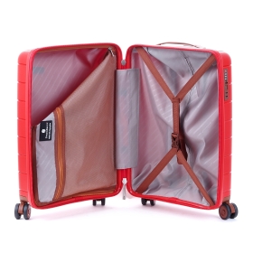 Mała walizka podróżna kabinowa do samolotu 55x40x20 polipropylen 20303