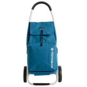 Torba wózek na zakupy na dużych kółkach z termokieszenią 50l 32034