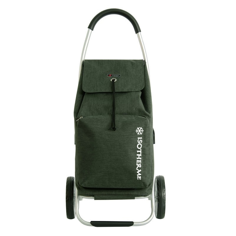 Torba wózek na zakupy na dużych kółkach z termokieszenią 50l 32034