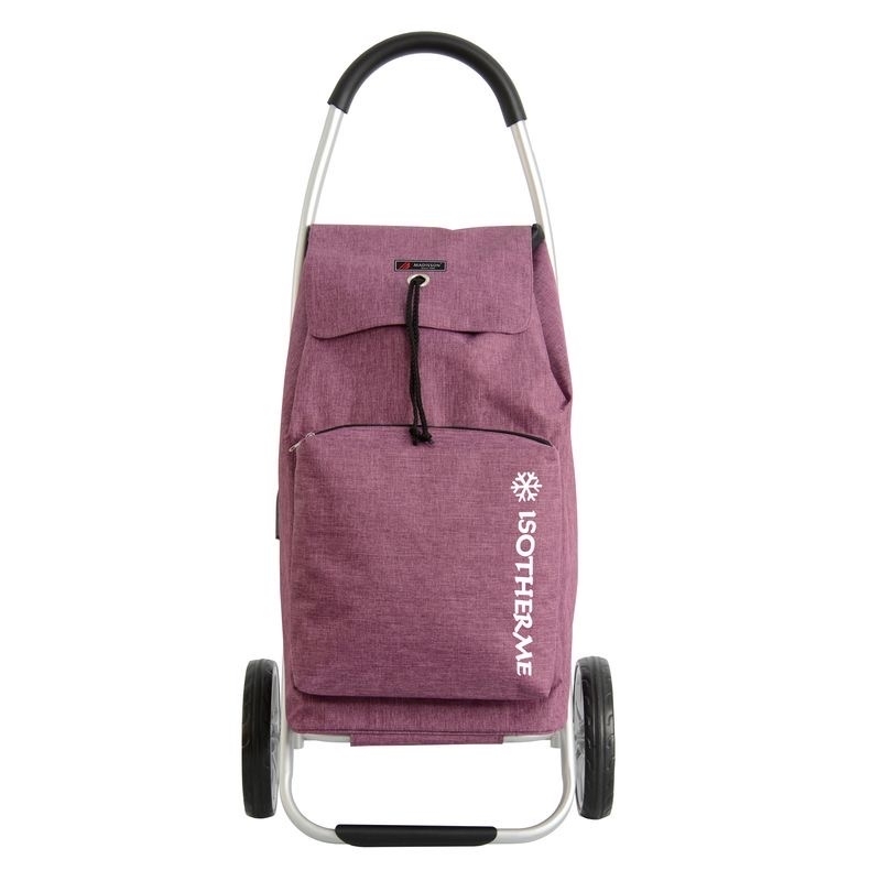 Torba wózek na zakupy na dużych kółkach z termokieszenią 50l 32034