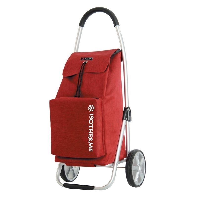 Torba wózek na zakupy na dużych kółkach z termokieszenią 50l 32034