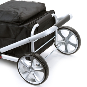 Torba wózek na zakupy na dużych kółkach z termokieszenią 50l A32034