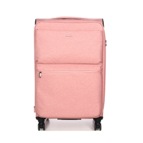 Duża walizka podróżna na kółkach materiałowa TSA 100l Airtex 828