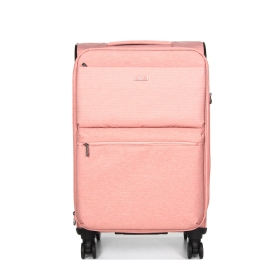 Średnia walizka podróżna na kółkach materiałowa 70 TSA Airtex 828