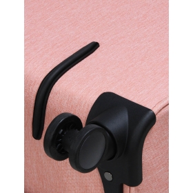 Średnia walizka podróżna na kółkach materiałowa 70 TSA Airtex 828