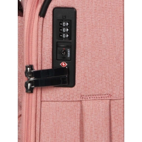 Mała walizka podróżna na kółkach materiałowa 40l TSA Airtex 828