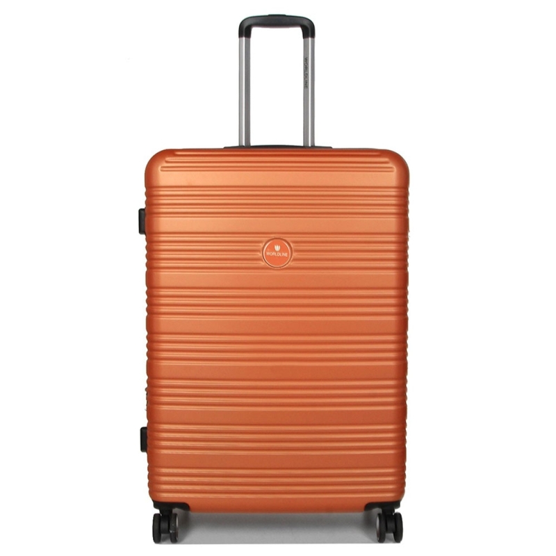 Walizka podróżna duża na 4 kółkach twarda ABS 120 Worldline 805