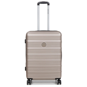 Walizka podróżna średnia na 4 kółkach twarda ABS 80 l Worldline 805