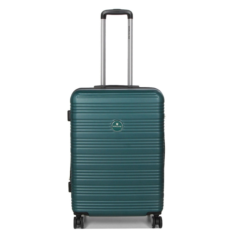 Walizka podróżna średnia na 4 kółkach twarda ABS 80 l Worldline 805