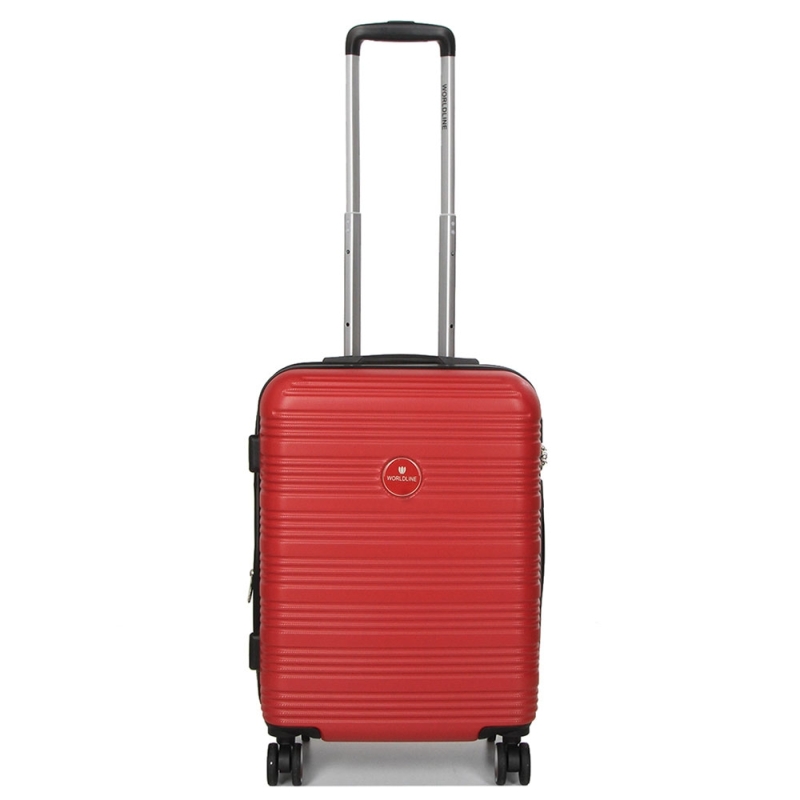 Walizka podróżna mała kabinowa na 4 kółkach twarda ABS 50 l Worldline 805