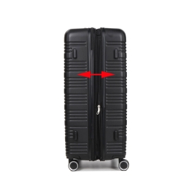 Walizka podróżna mała kabinowa na 4 kółkach twarda ABS 50 l Worldline 805