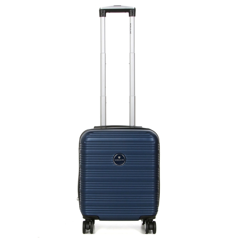 Mała walizka podróżna na kółkach kabinowa 45x35x20 30l Worldline 805