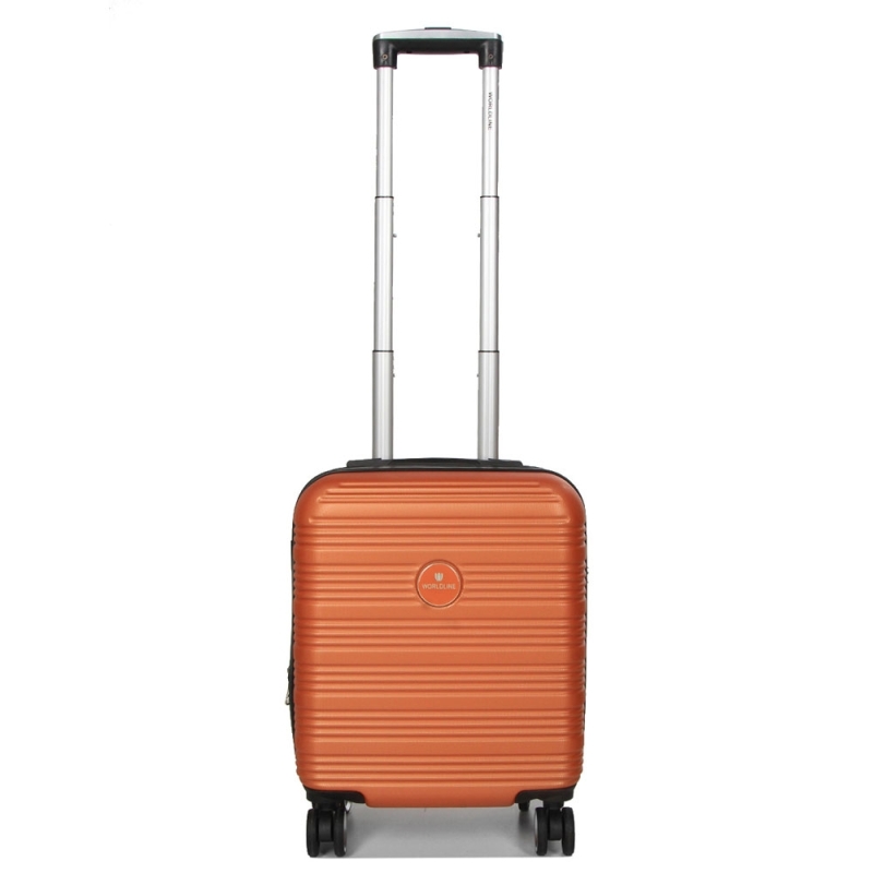 Mała walizka podróżna na kółkach kabinowa 45x35x20 30l Worldline 805