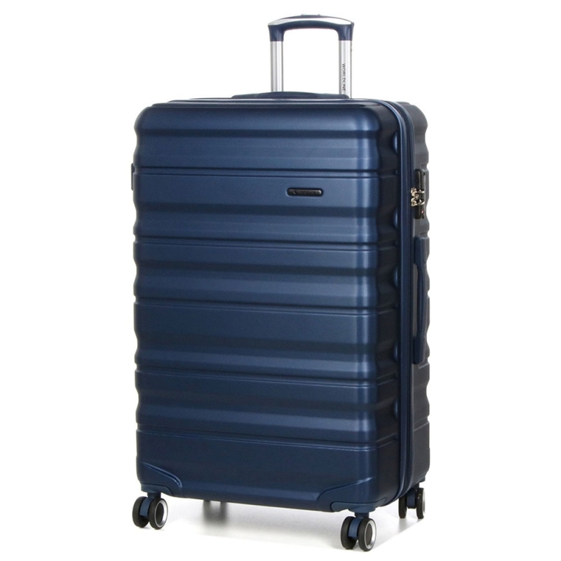 Walizka podróżna duża XL na 4 kółkach 150l twarda ABS Worldline 628