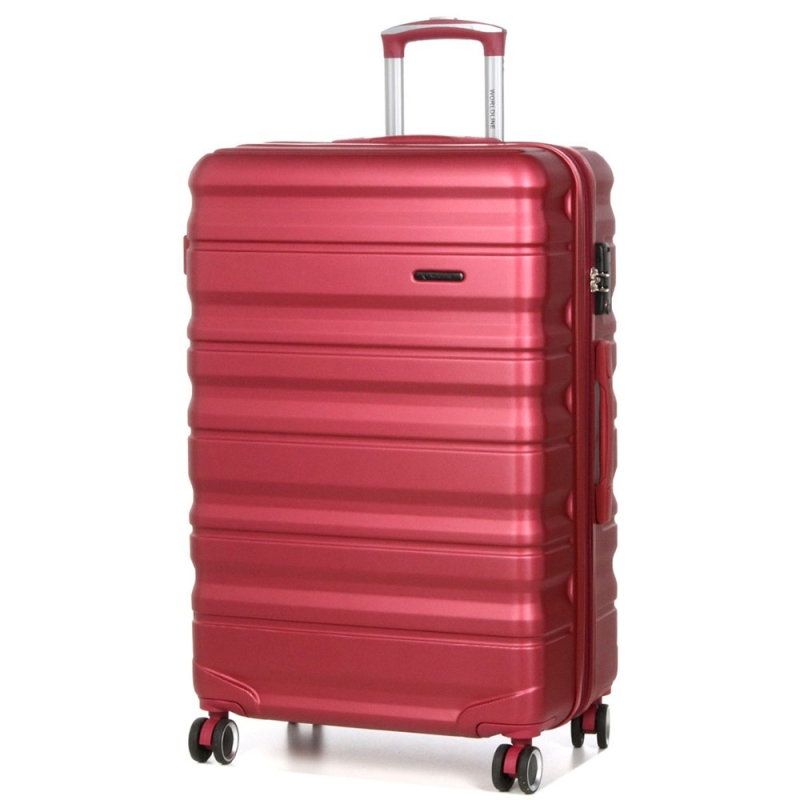 Walizka podróżna duża na 4 kółkach 100l twarda ABS Worldline 628