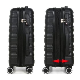 Walizka podróżna mała kabinowa 55x40x20 40l ABS Worldline 628