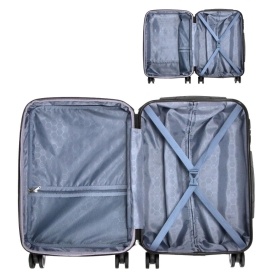 Walizka podróżna mała kabinowa 55x40x20 40l ABS Worldline 628