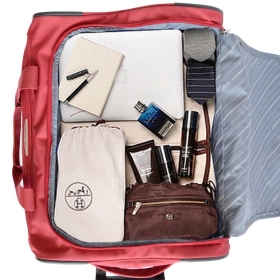 Zestaw walizek podróżnych na kółkach materiałowych 3 szt plus 2 torby 21403