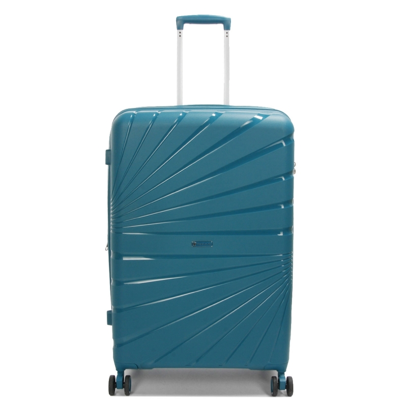 Walizka podróżna duża na 4 kółkach polipropylen 100l TSA 287