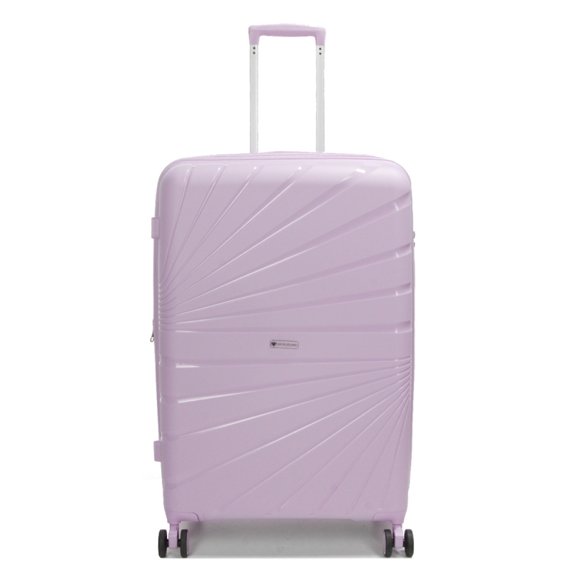 Walizka podróżna duża na 4 kółkach polipropylen 100l TSA 287