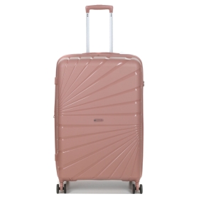 Walizka podróżna duża na 4 kółkach polipropylen 100l TSA 287