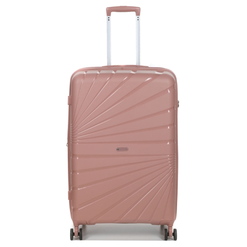 Walizka podróżna duża na 4 kółkach polipropylen 100l TSA 287