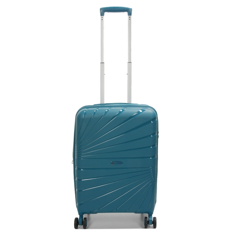 Walizka podróżna na kółkach mała kabinowa polipropylen 40l TSA 287