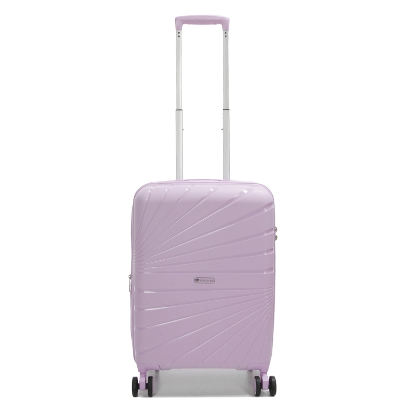 Walizka podróżna na kółkach mała kabinowa polipropylen 40l TSA 287