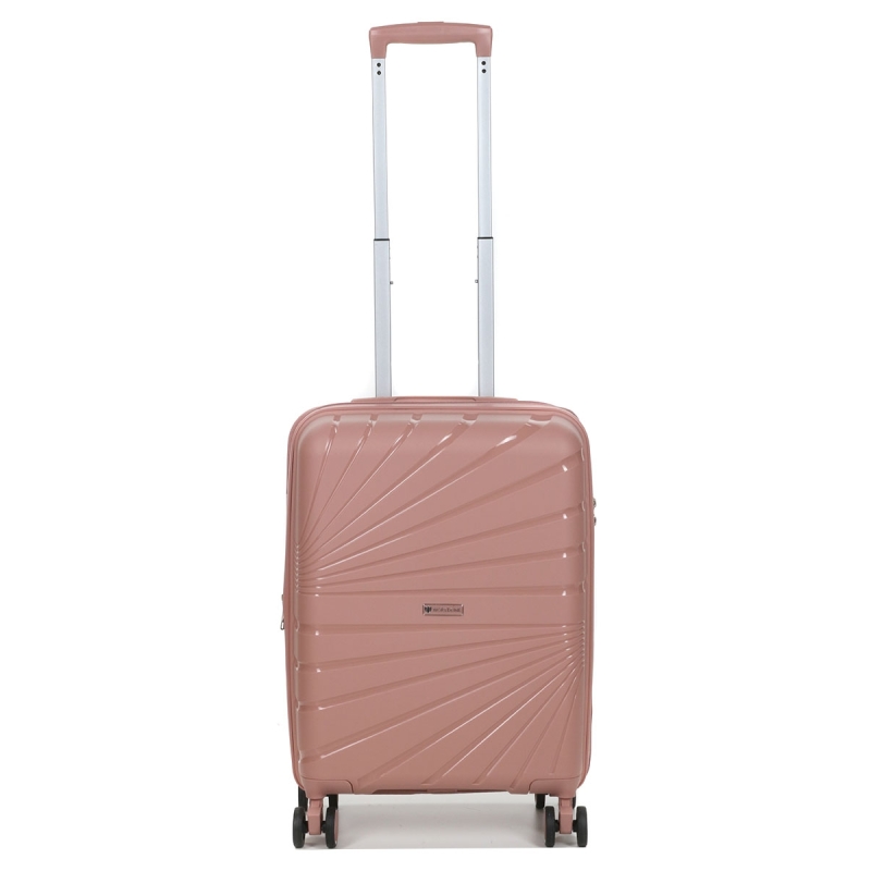 Walizka podróżna na kółkach mała kabinowa polipropylen 40l TSA 287