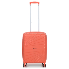 Walizka podróżna na kółkach mała kabinowa polipropylen 40l TSA 287