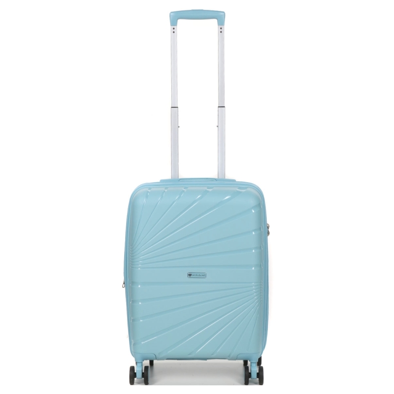 Walizka podróżna na kółkach mała kabinowa polipropylen 40l TSA 287