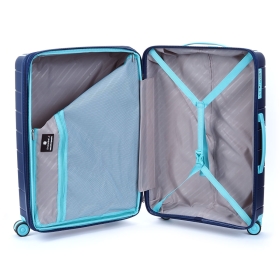 Walizka podróżna na kółkach średnia polipropylen 80l TSA Madisson 20303