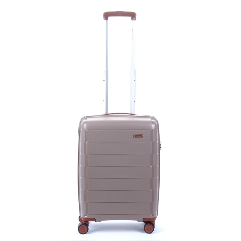 Mała walizka podróżna kabinowa do samolotu 55x40x20 polipropylen 20303