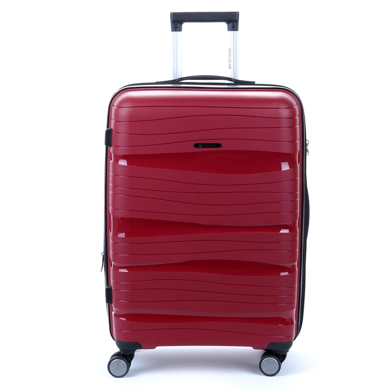 Walizka podróżna duża na kółkach z poszerzeniem PP TSA 100l 283