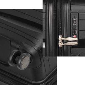 Walizka podróżna duża na kółkach z poszerzeniem PP TSA 100l 283