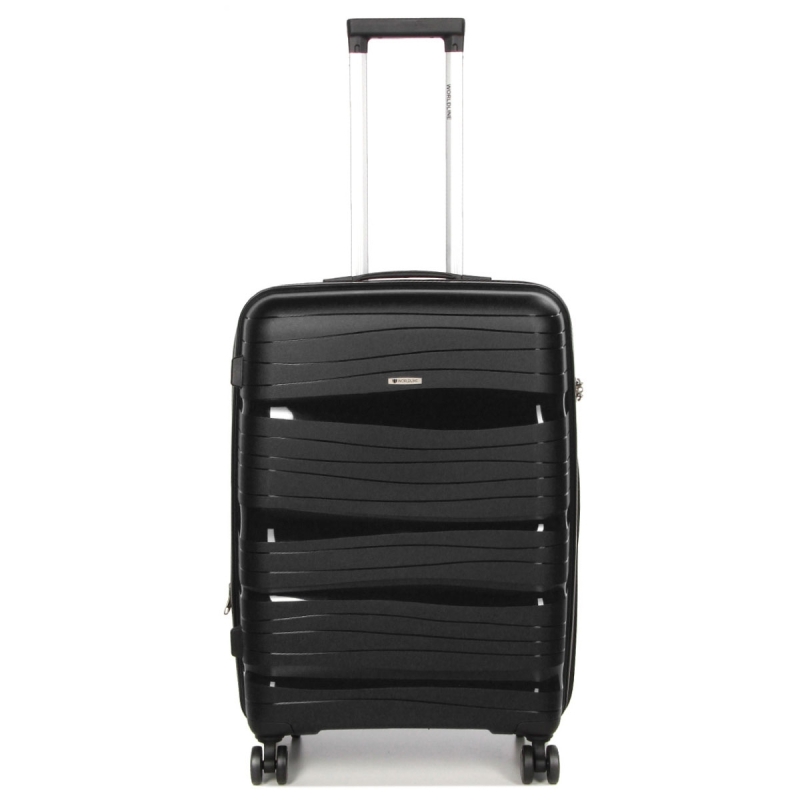 Walizka podróżna średnia na kółkach z poszerzeniem PP TSA 80l 283