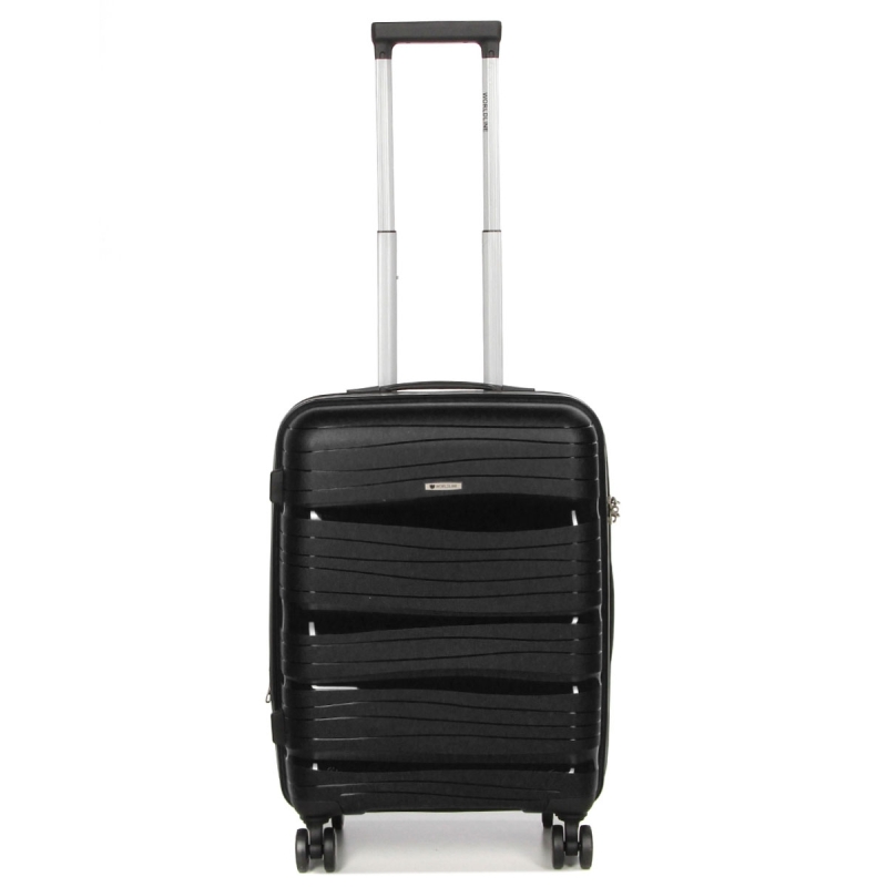 Walizka podróżna na kółkach mała do samolotu kabinowa PP TSA 50l 283