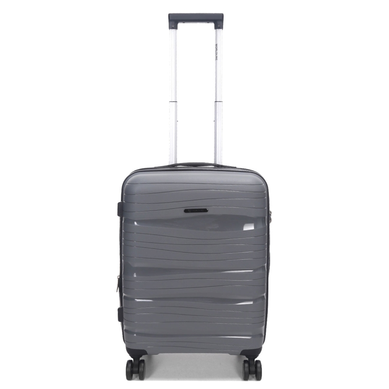 Walizka podróżna na kółkach mała do samolotu kabinowa PP TSA 50l 283