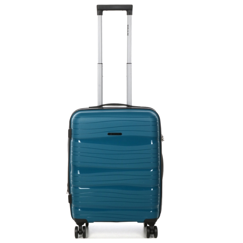 Walizka podróżna na kółkach mała do samolotu kabinowa PP TSA 50l 283