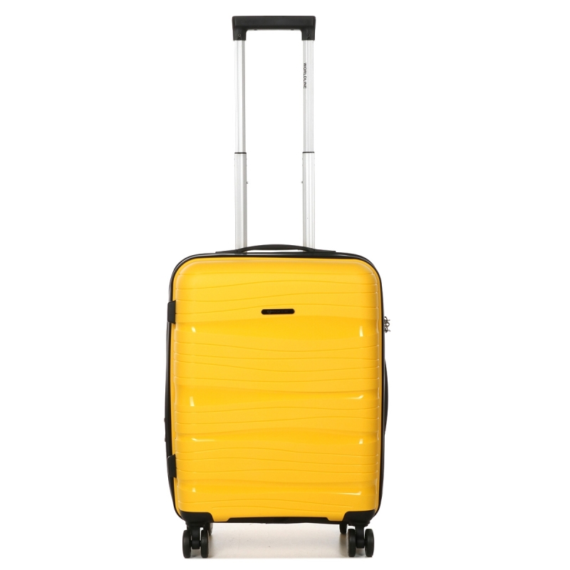 Walizka podróżna na kółkach mała do samolotu kabinowa PP TSA 50l 283