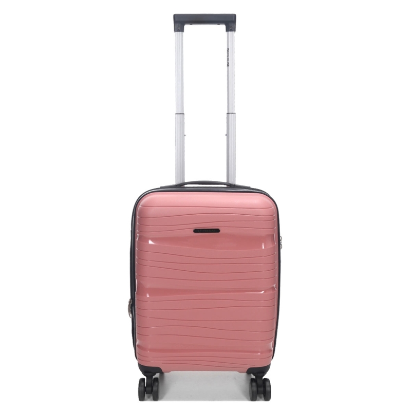 Walizka podróżna na kółkach mała do samolotu kabinowa PP TSA 50l 283