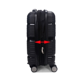 Walizka podróżna mała do samolotu kabinowa 55x40x20 PP TSA 30l 283