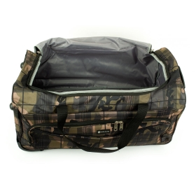 Mała torba podróżna na kółkach miękka moro 40l 891/55