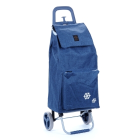 Torba wózek na zakupy na kółkach z kieszenią termiczną 45l HLS-C8
