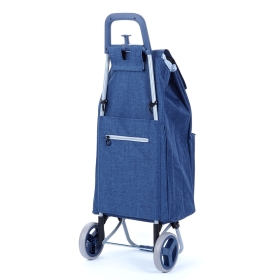 Torba wózek na zakupy na kółkach z kieszenią termiczną 45l HLS-C8