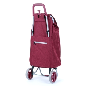 Torba wózek na zakupy na kółkach z kieszenią termiczną 45l HLS-C8
